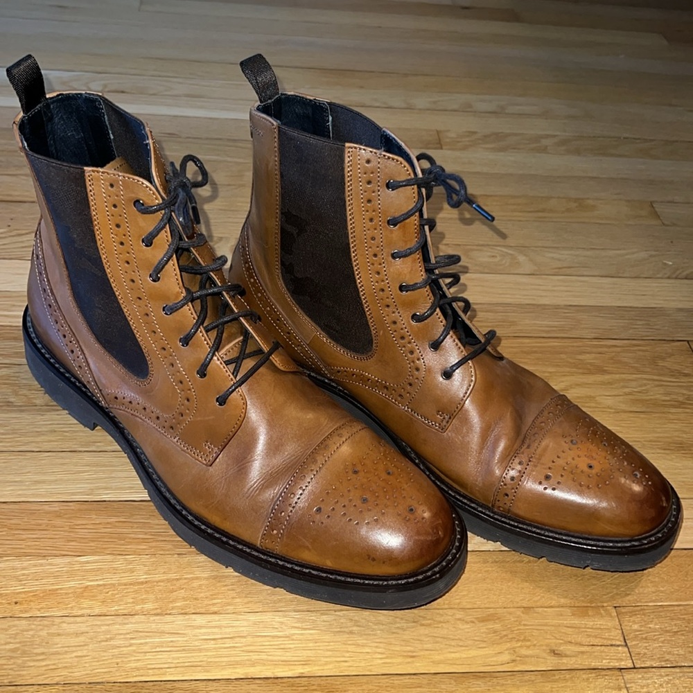 Johnston & Murphy Kinley Cap Toe Gore Boot